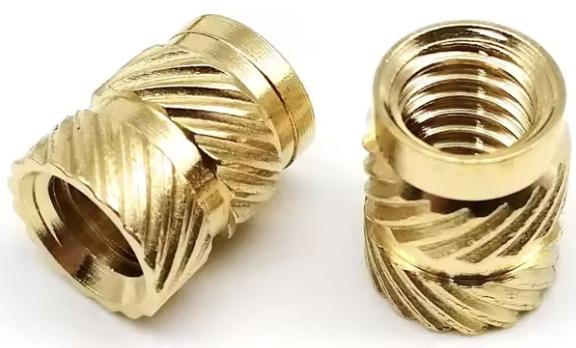 100 x Heat set Inserts M3