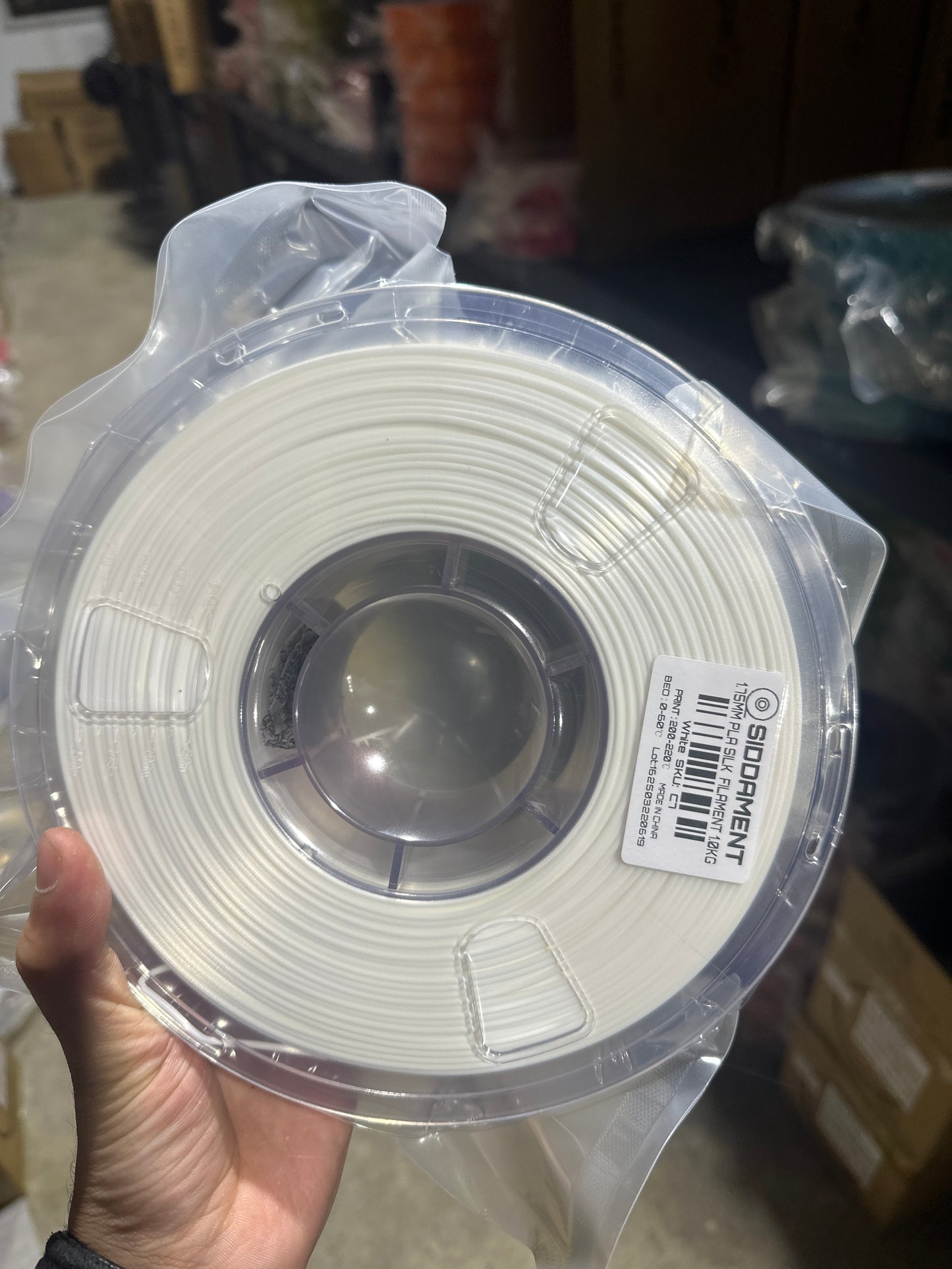 Silk White PLA
