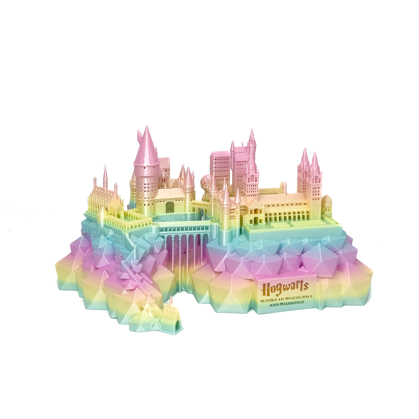 Glowing SILK Rainbow PLA