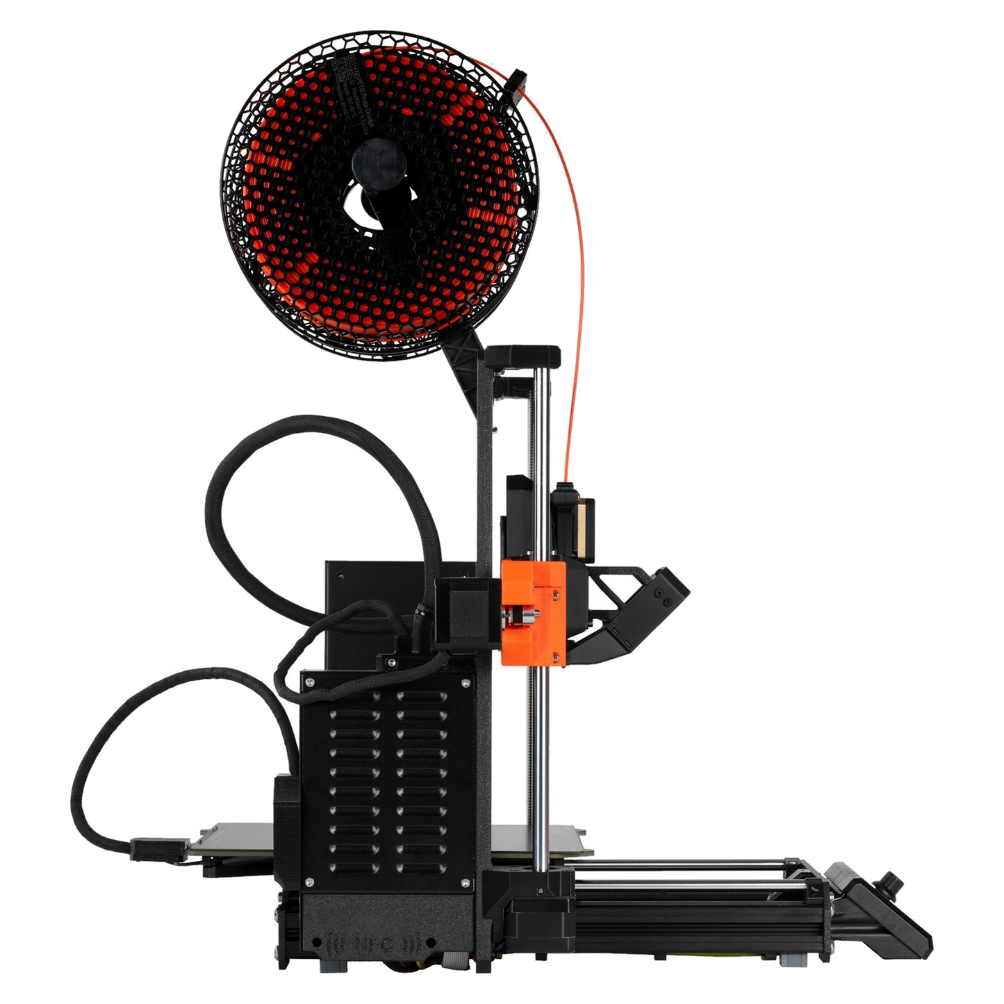 Prusa MK4S assembled 3D printer, side profile