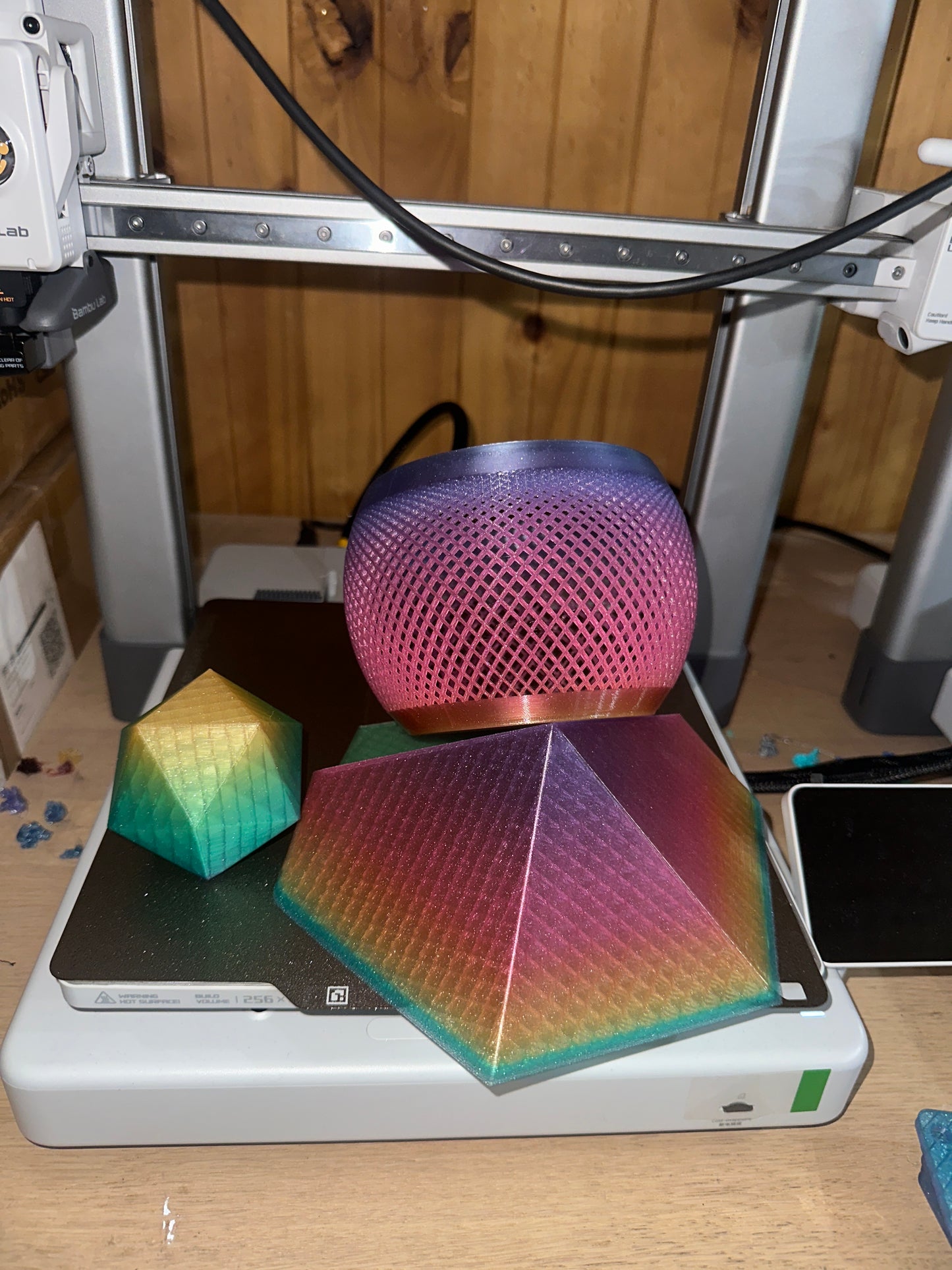 Crystal sparkle rainbow PLA