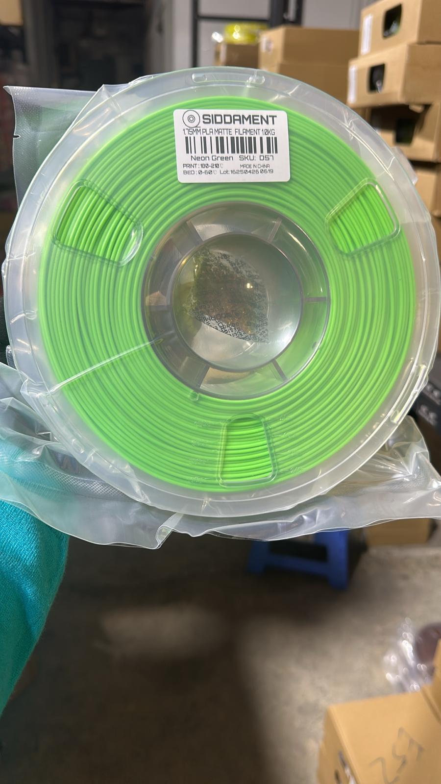 Matte Neon Green PLA