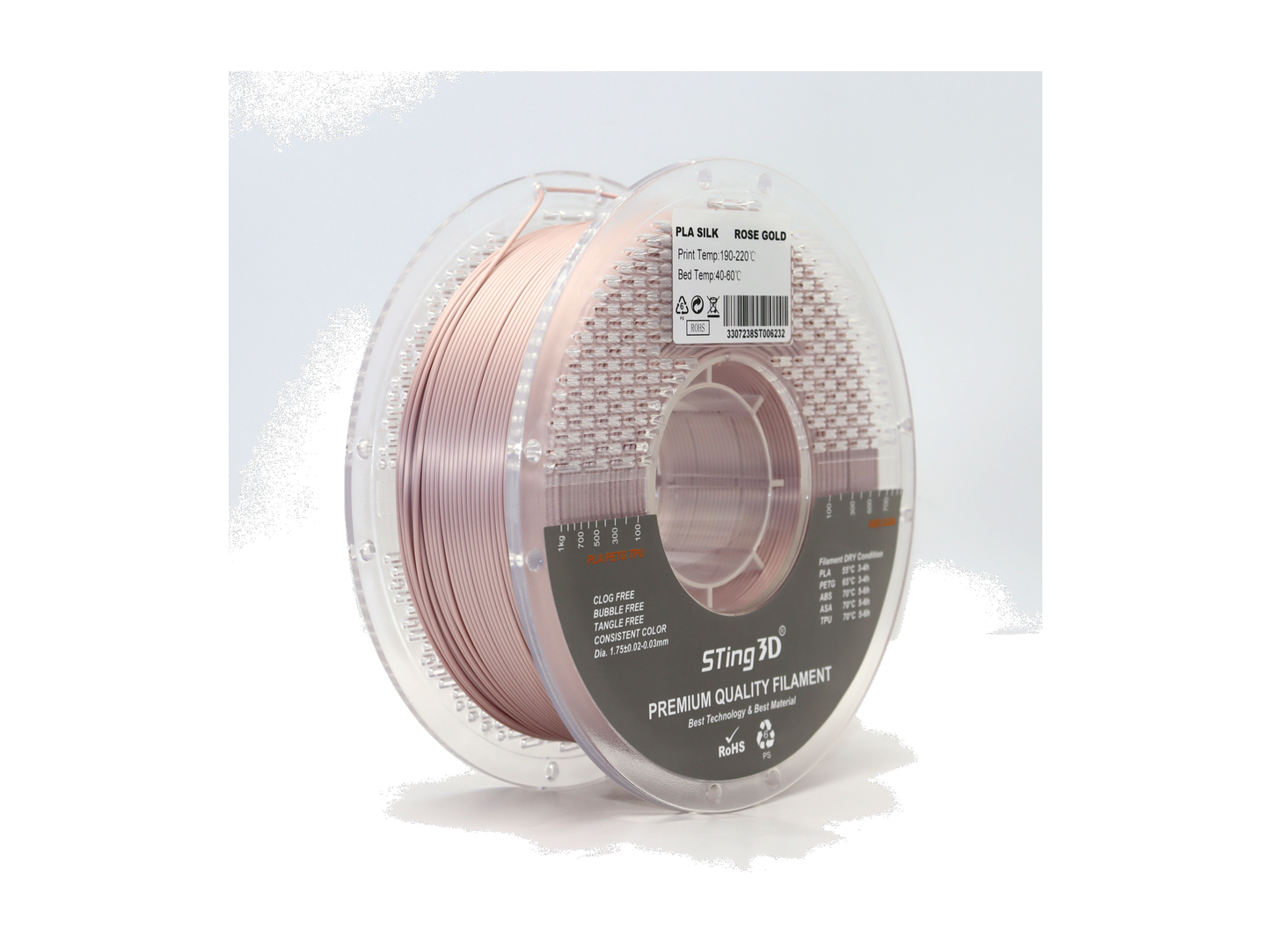 PLA Silk Rose Gold