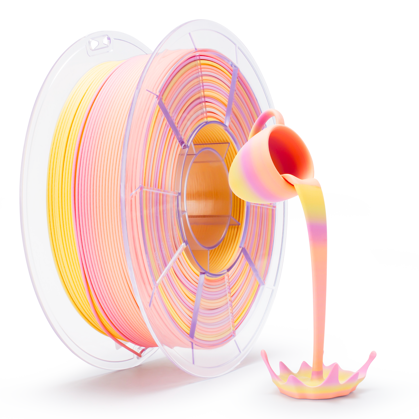 Sunlit Petal Matte Gradient PLA