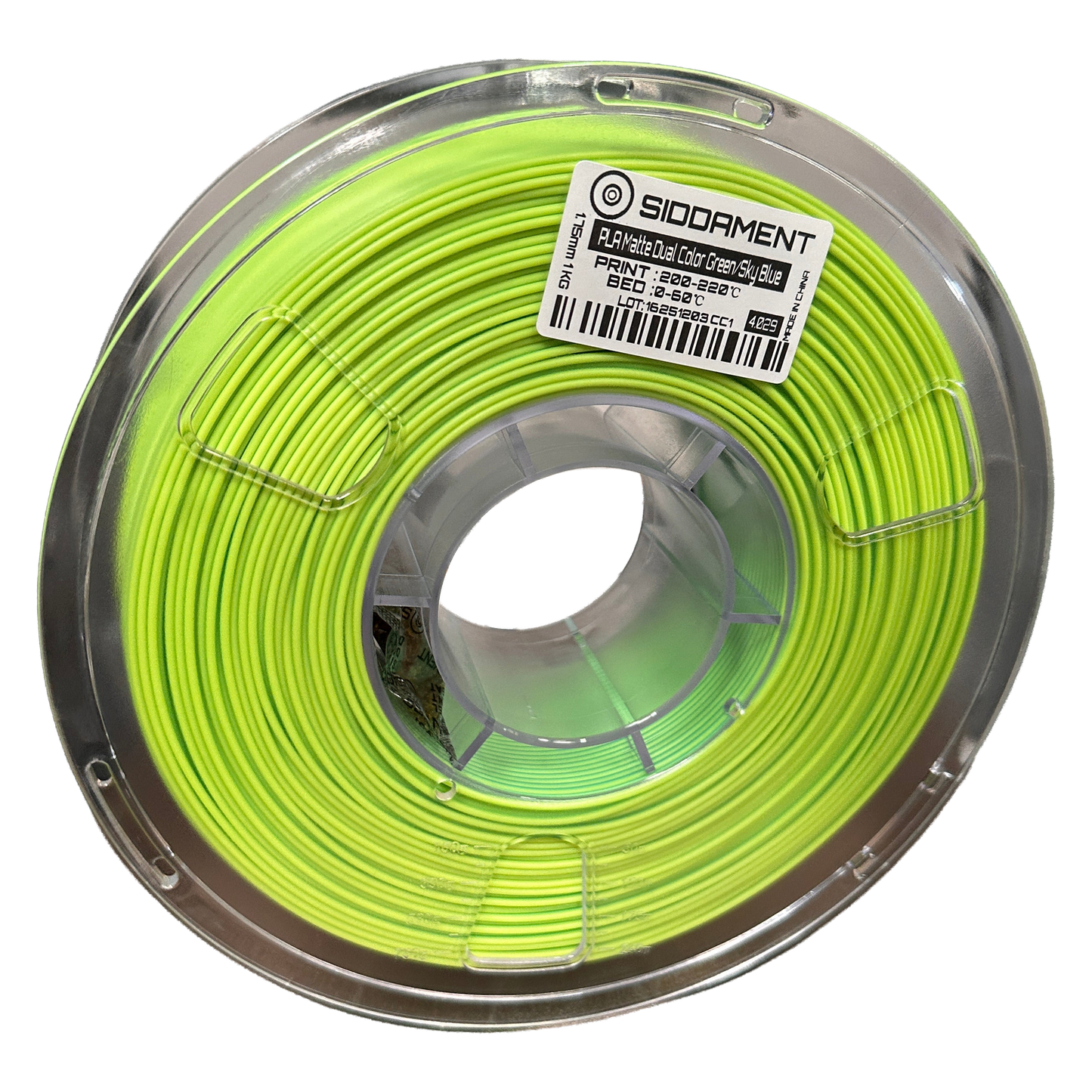 Matte Dualcolour Green/Blue PLA