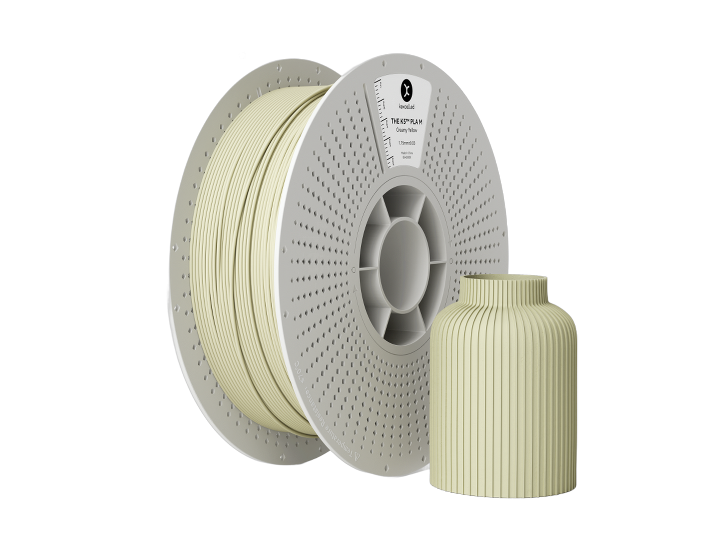 Matte Creamy Yellow PLA V4