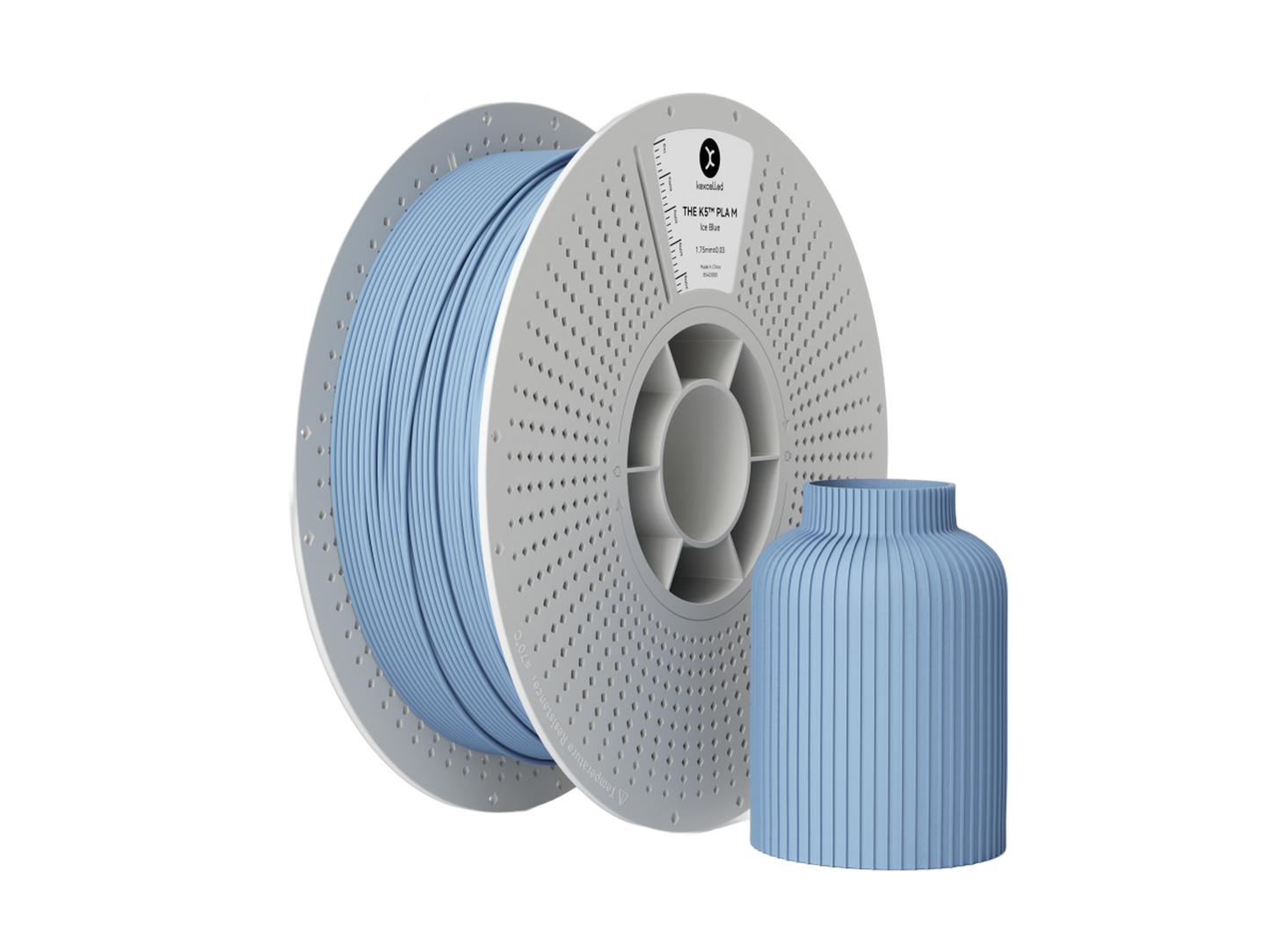 Matte Ice Blue PLA V4