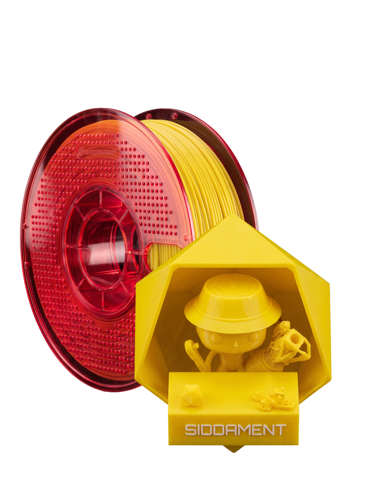 TPU 64D filament on a SIDDAMENT spool