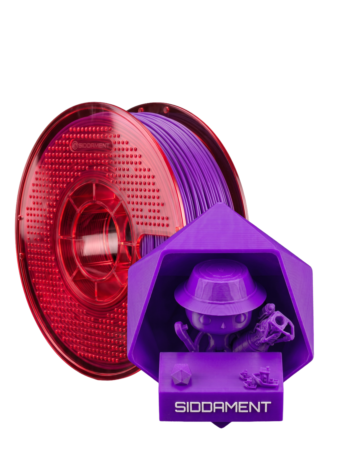 TPU 95A HF filament on a SIDDAMENT spool