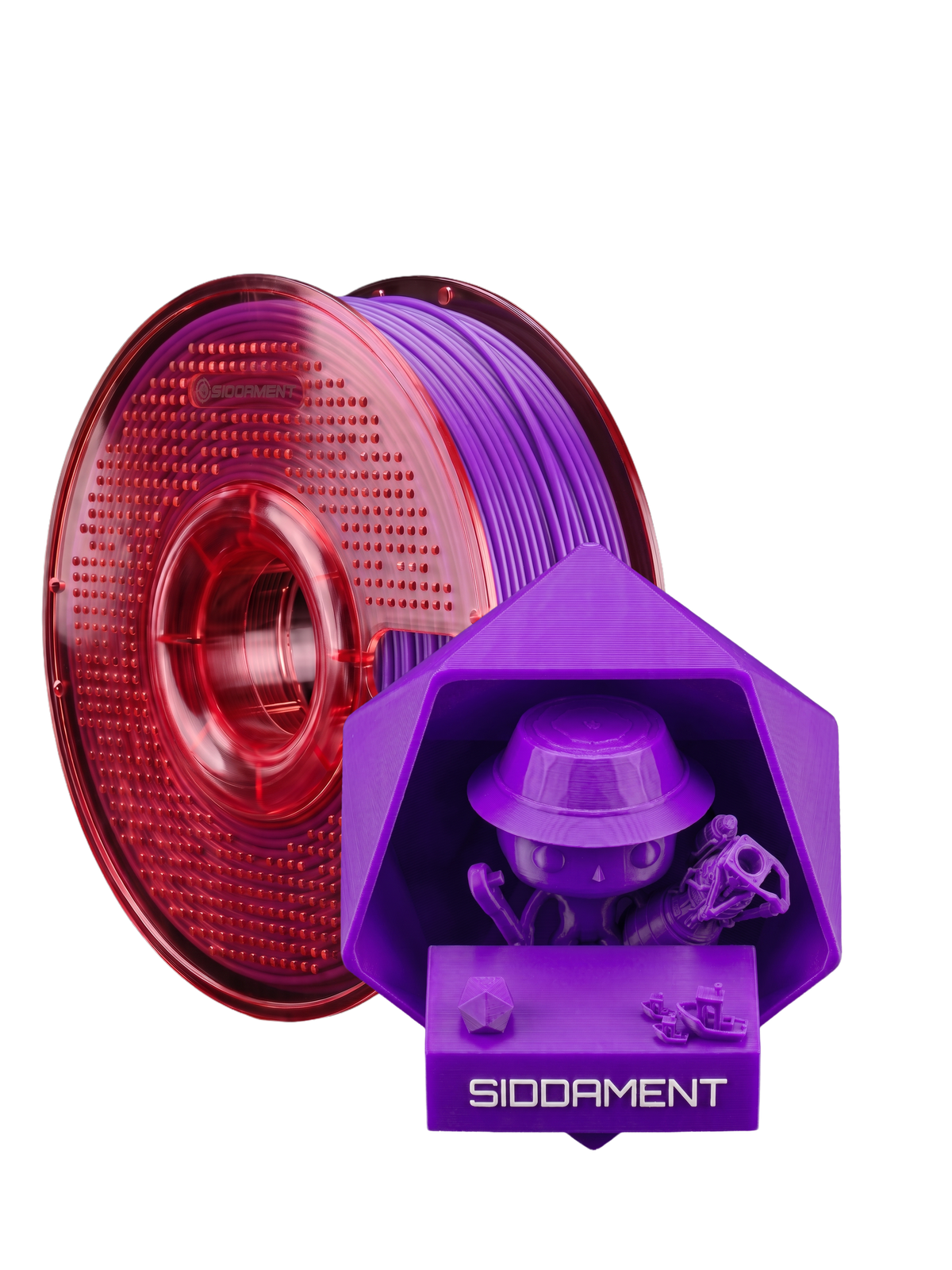 TPU 95A HF filament on a SIDDAMENT spool