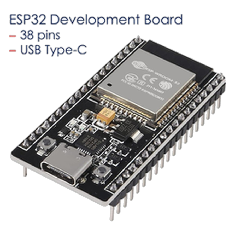 ESP32-WROOM-32 Dev Board 30-Pin (CH340)