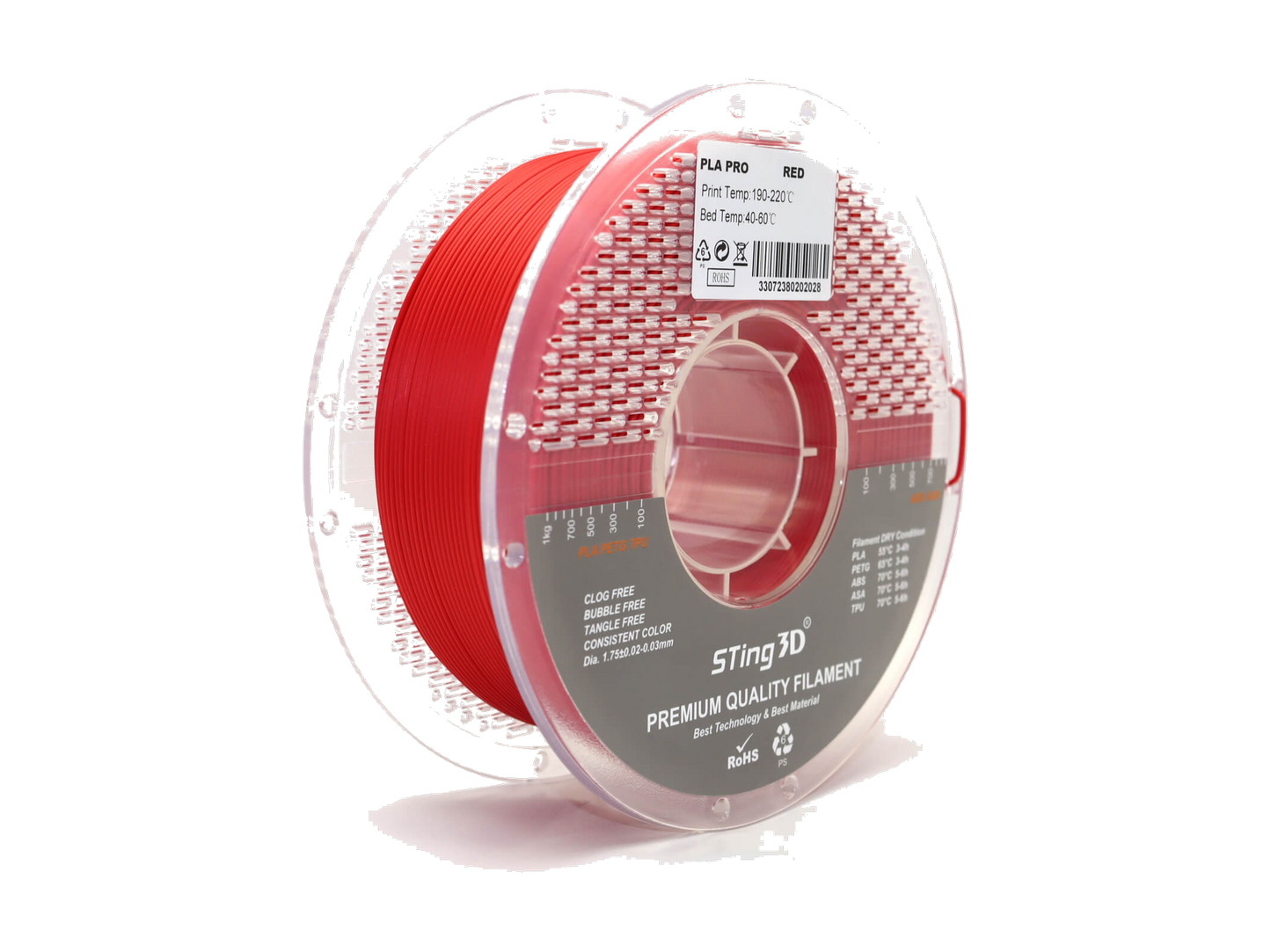 PLA Pro Red