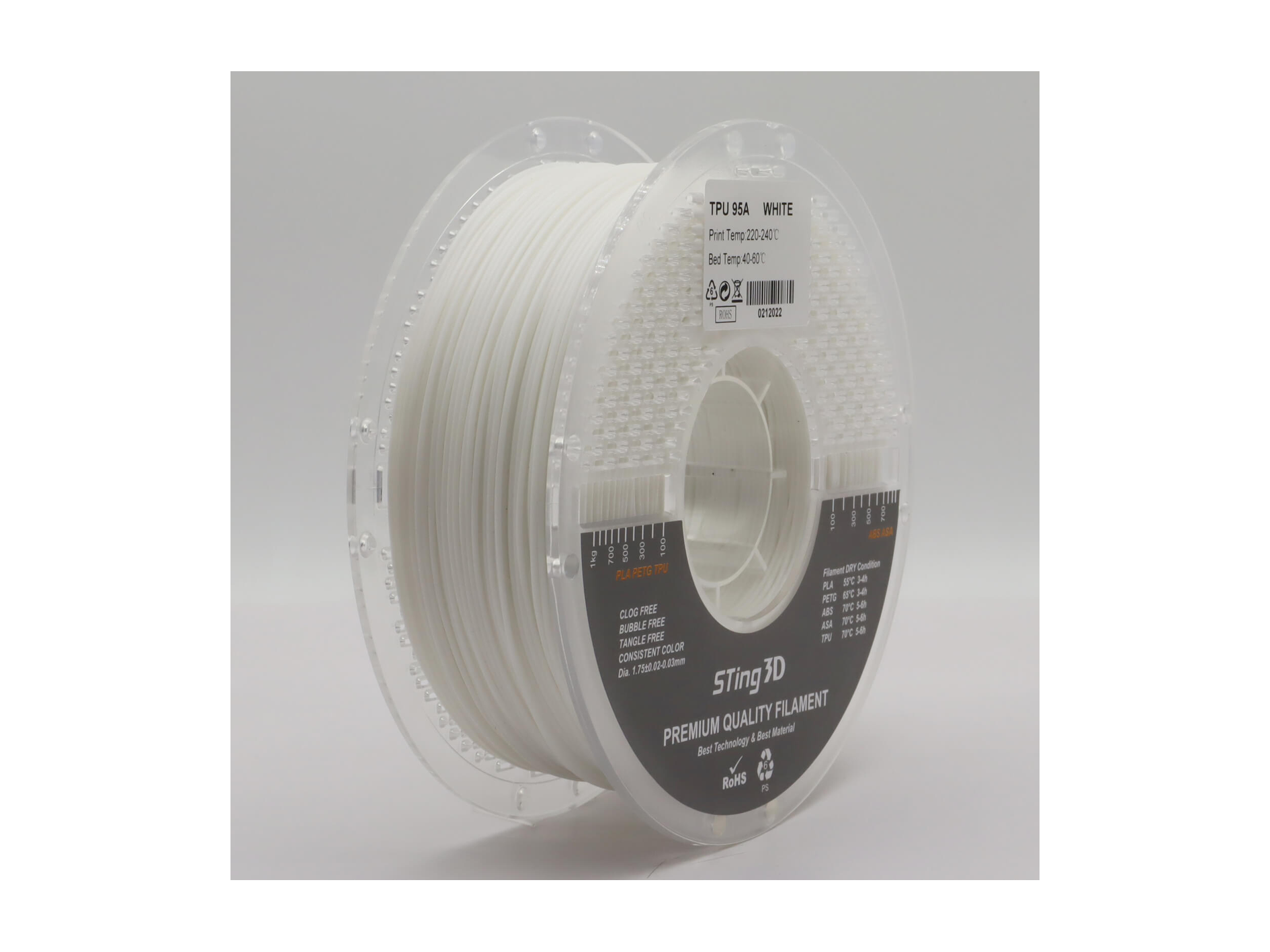 TPU 95A White