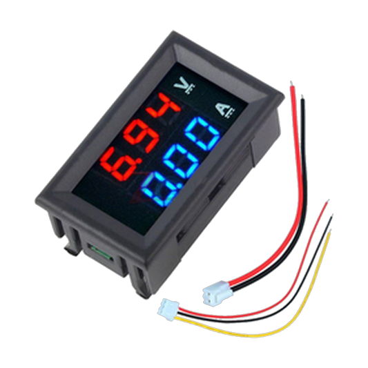 4-Digit Panel Volt/Ammeter