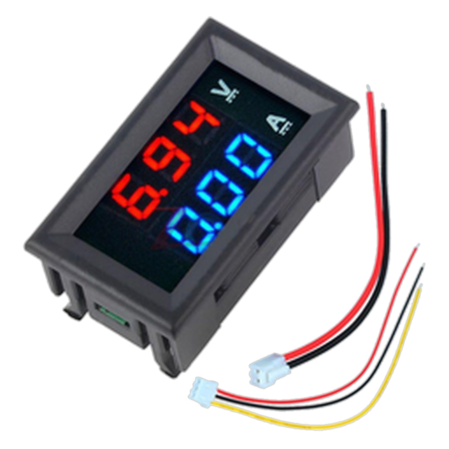 4-Digit Panel Volt/Ammeter