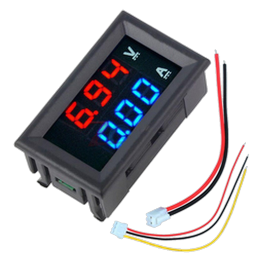 4-Digit Panel Volt/Ammeter