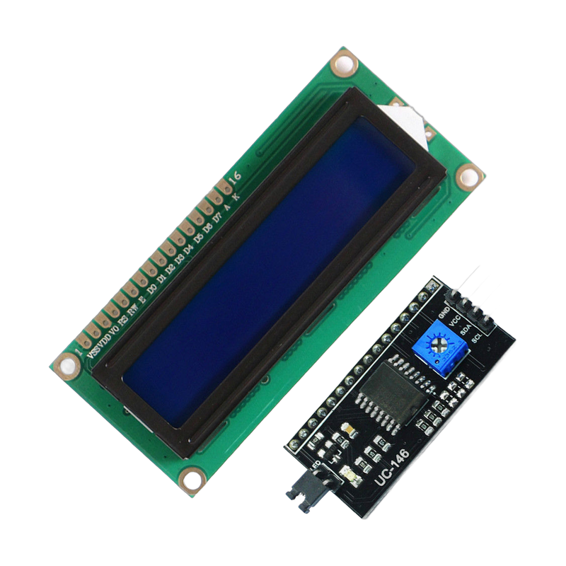 Character LCD 16x2 + I2C Backpack