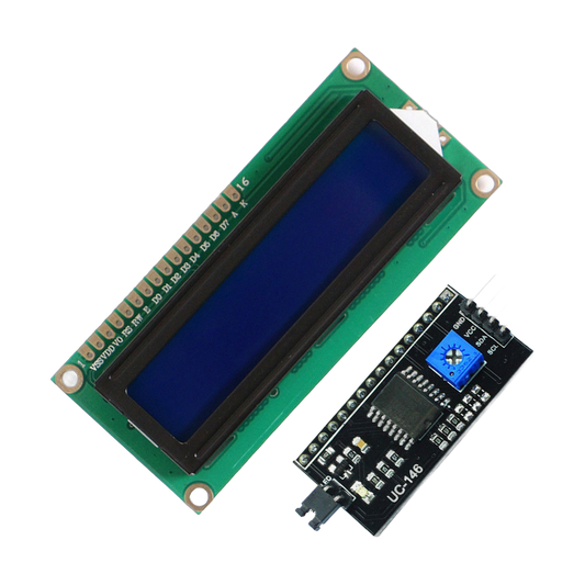Character LCD 16x2 + I2C Backpack