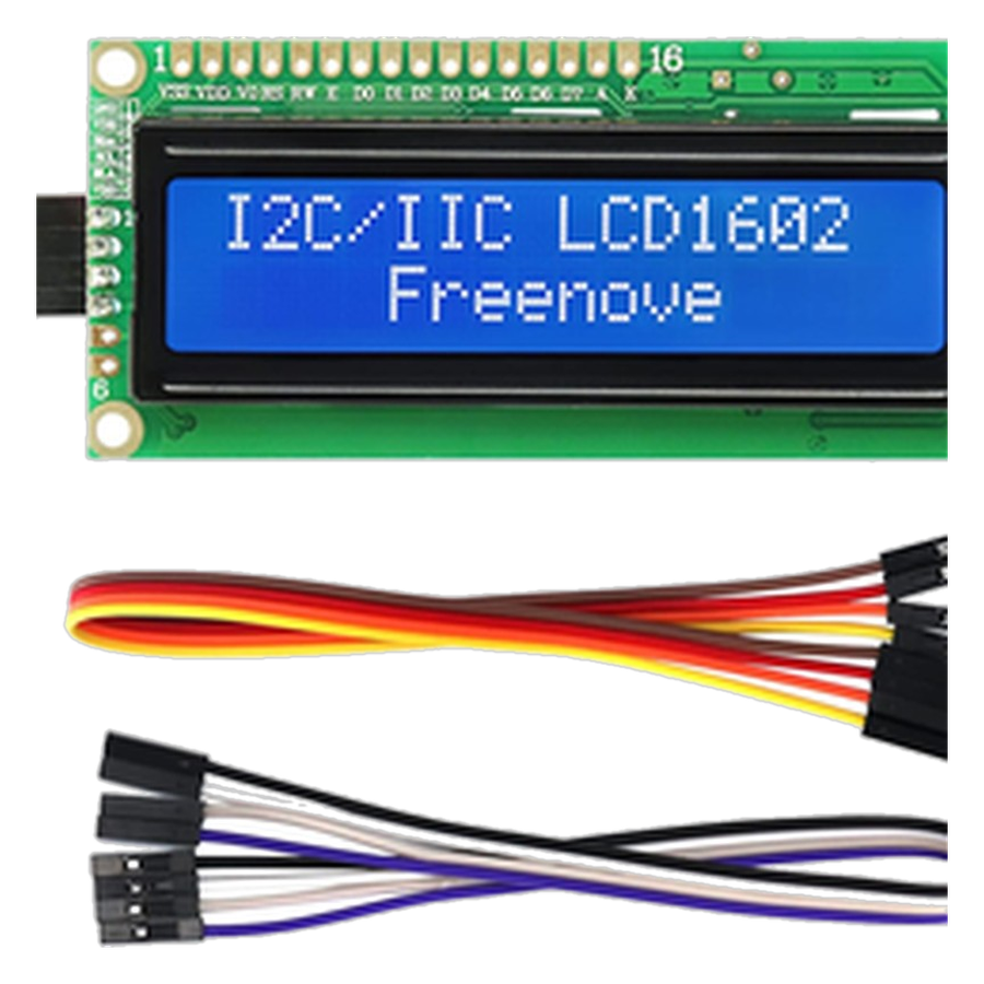 Character LCD 16x2 + I2C Backpack
