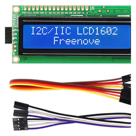 Character LCD 16x2 + I2C Backpack