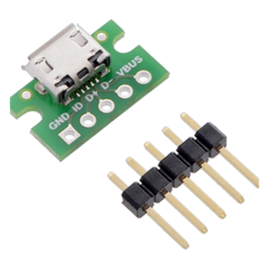 Micro-USB Breakout Board