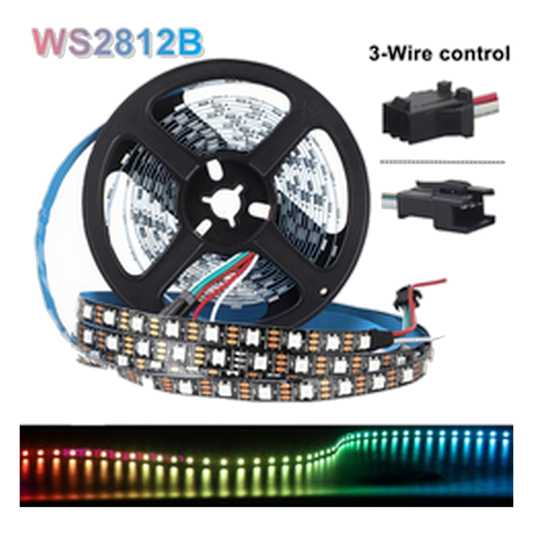 WS2812B LED Strip 5m 30/m IP65 5V