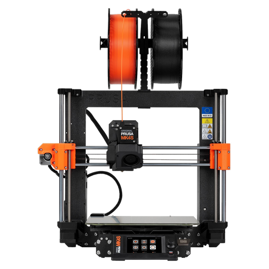 Original Prusa MK4S assembled 3D printer, front view