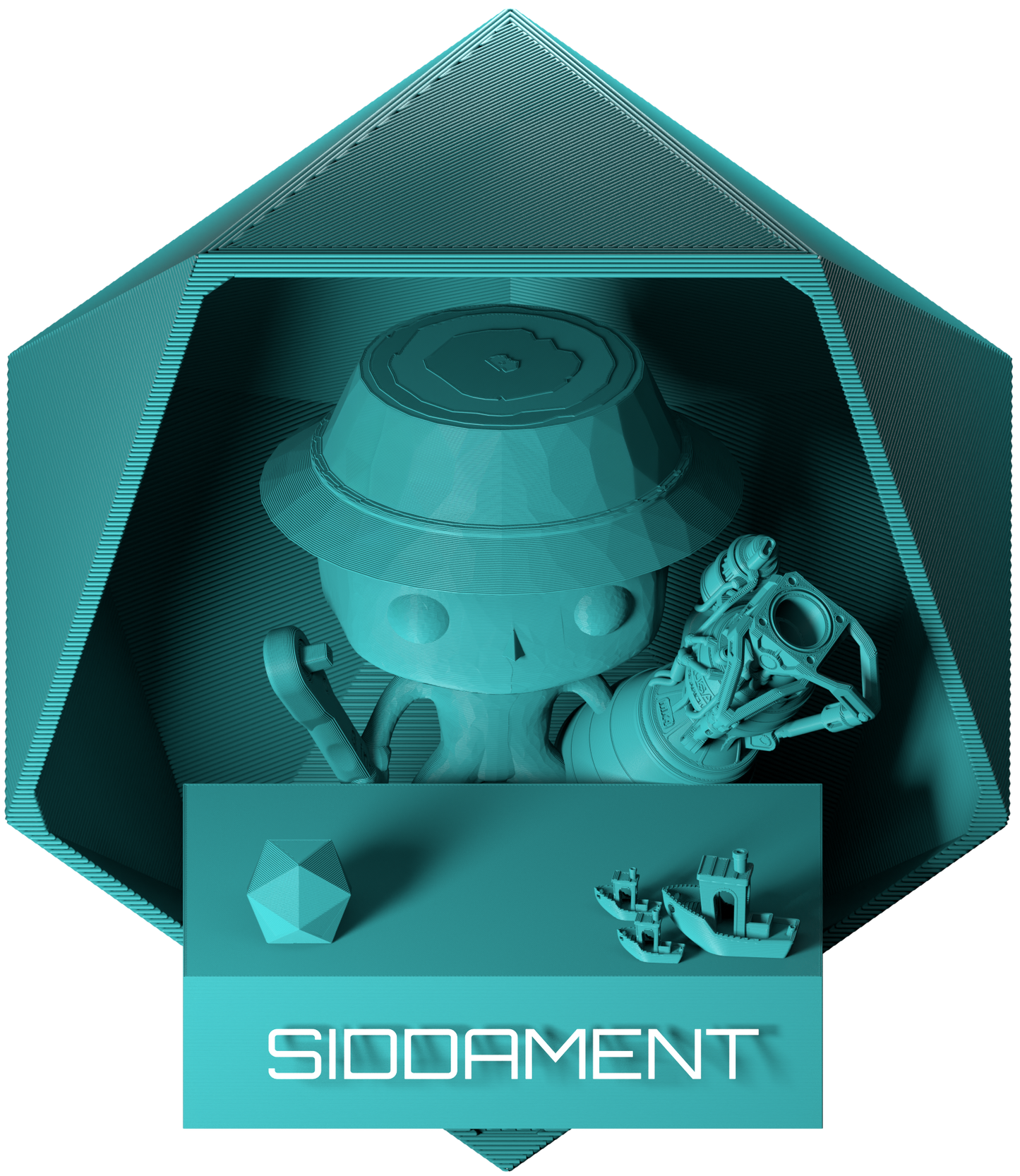 Matte Crystal Blue PLA V2