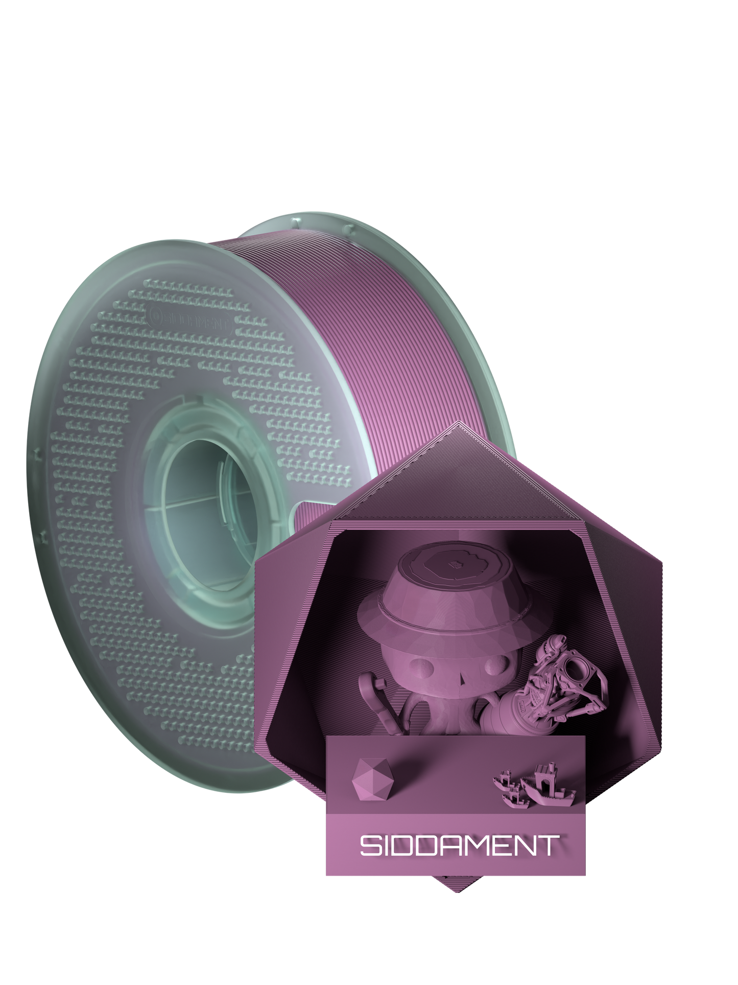 Matte Dirty Purple PLA V2