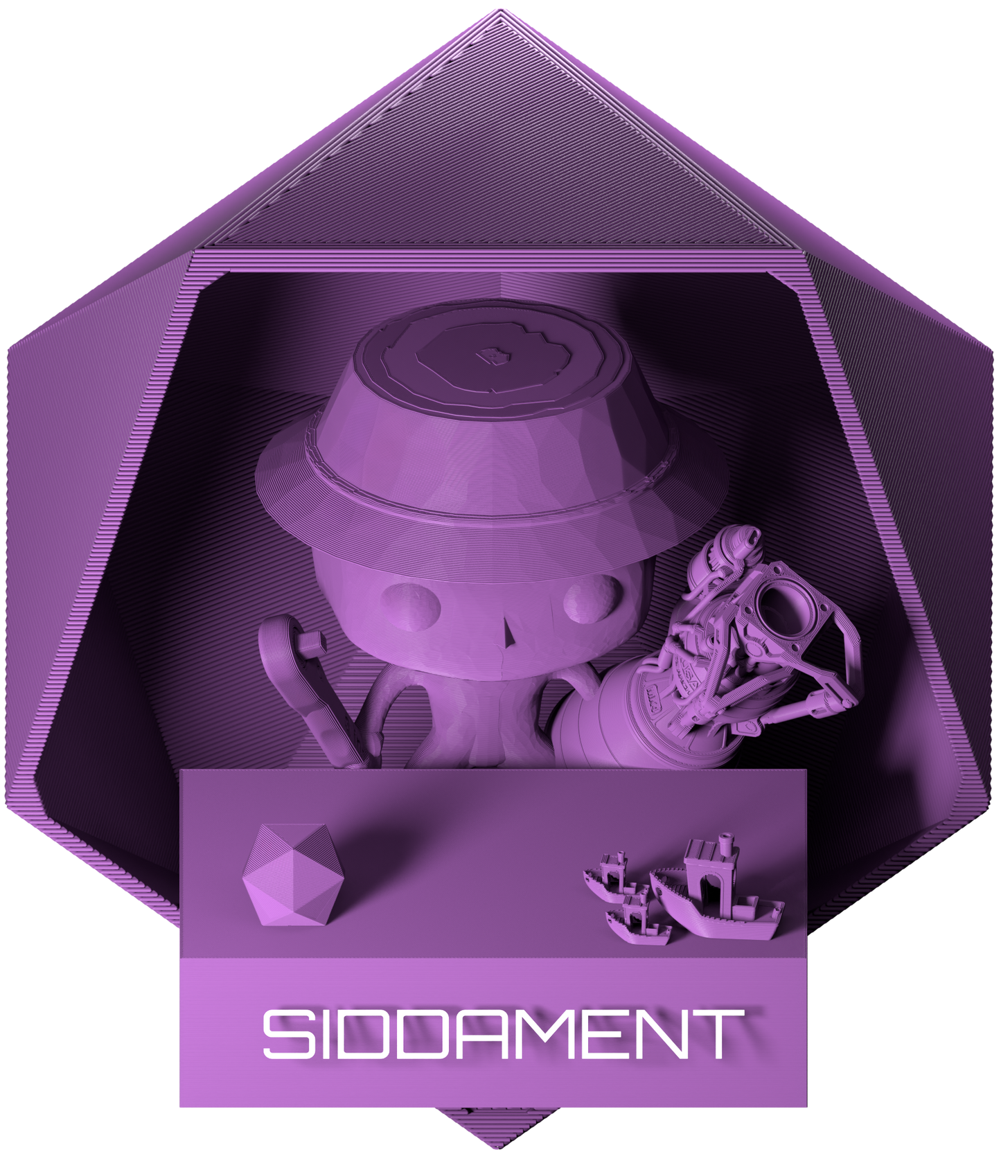 Matte Deep Lilac PLA V2