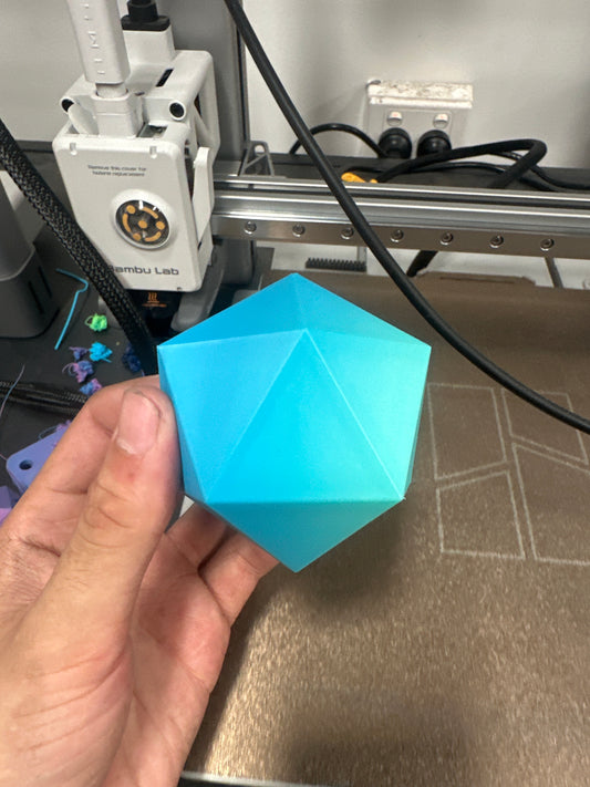 Matte Blue/Green Gradient PLA