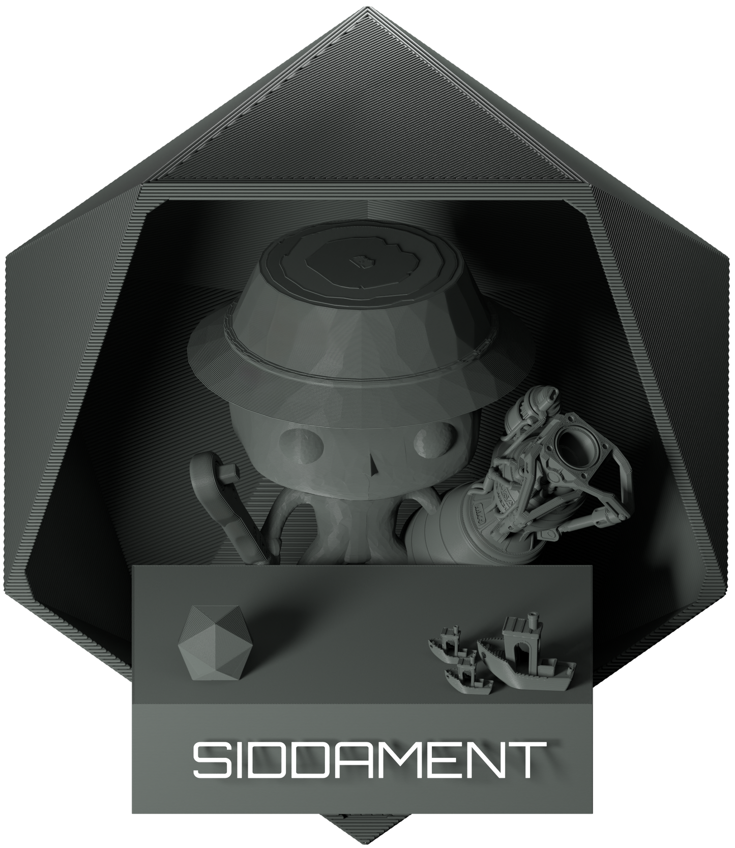 Matte Space Grey PLA V2