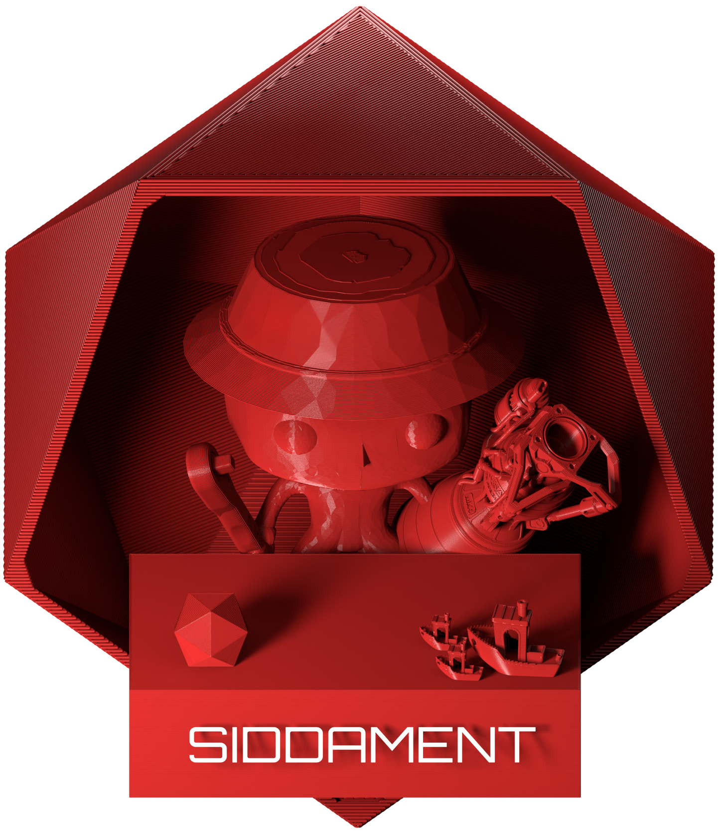 Mil-Walkie Red PETG V2