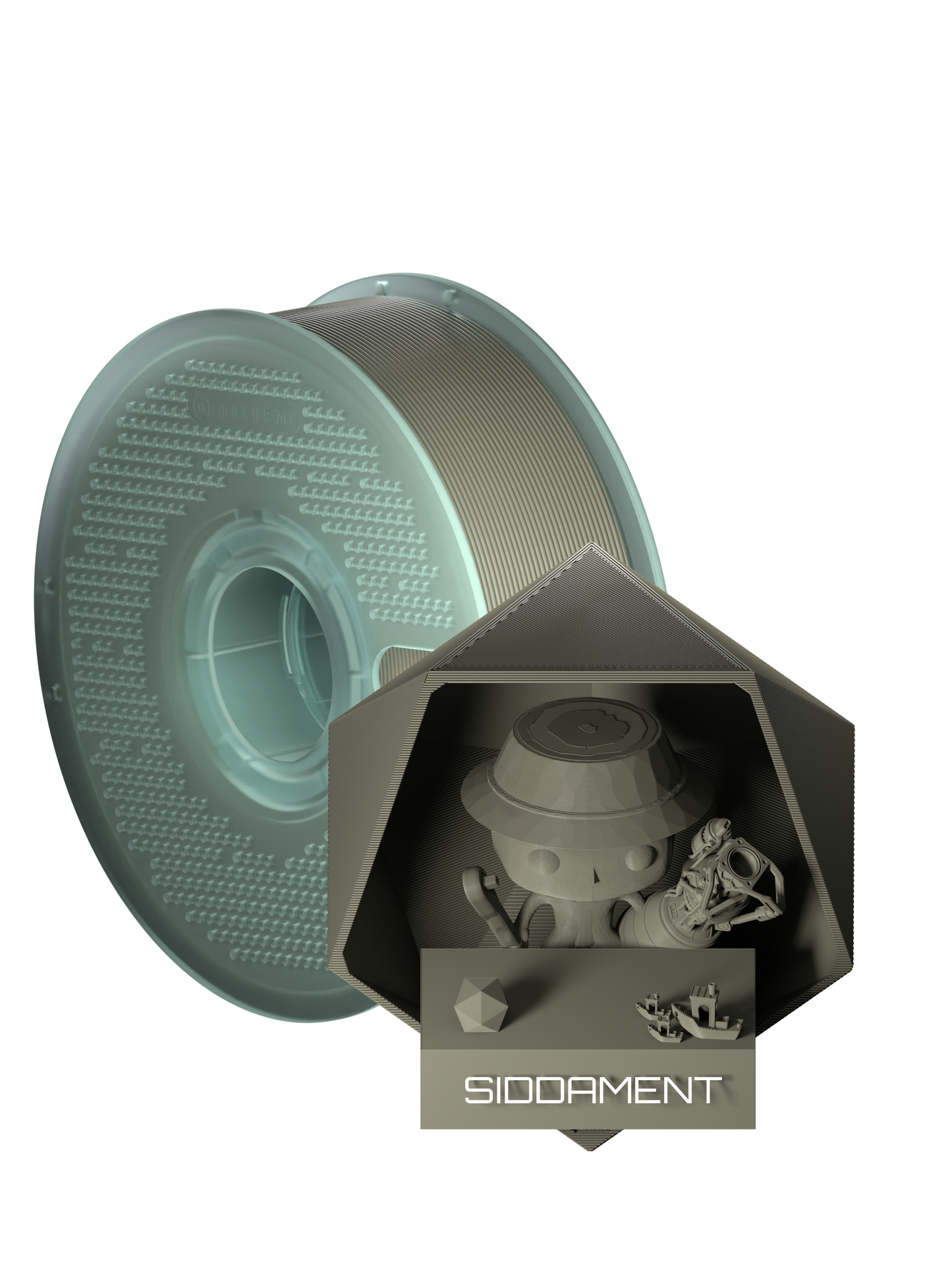 Matte Dark Grey PLA V2