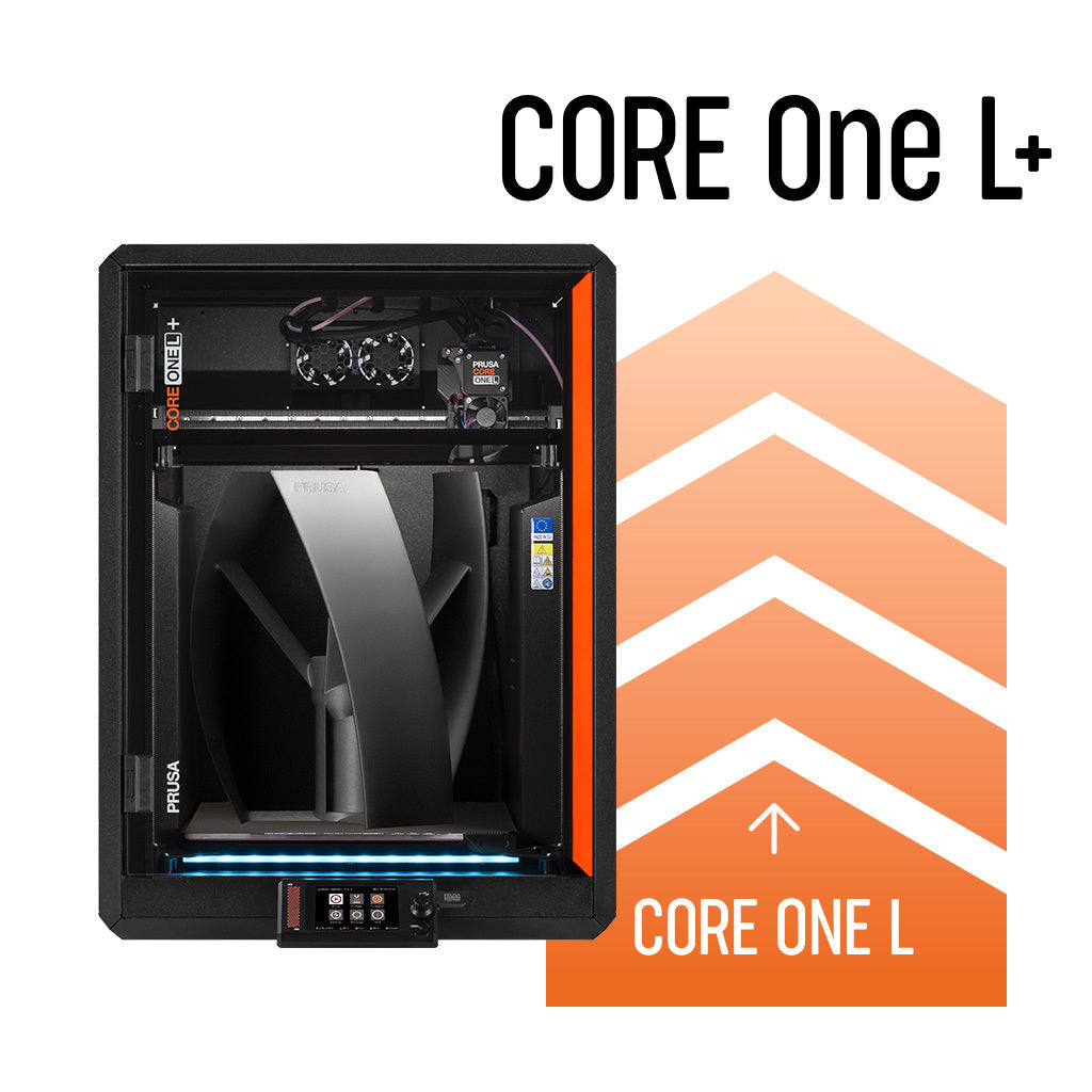 Prusa CORE One L to CORE One L+ upgrade kit