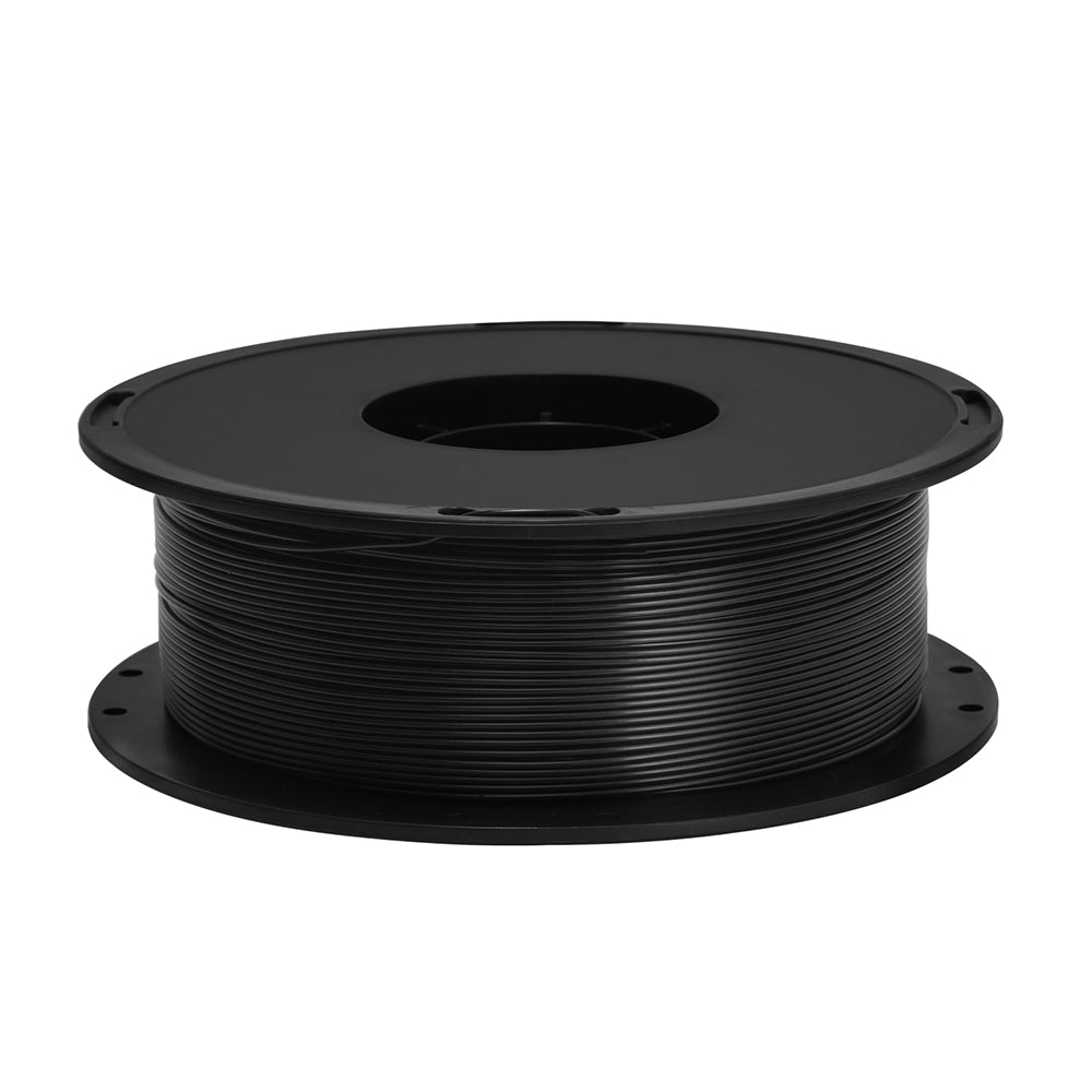 BIQU Panda CF-Wrapped PETG — 1kg Black — spool side
