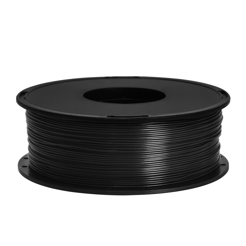 BIQU Panda CF-Wrapped ABS — 1kg Black — spool side