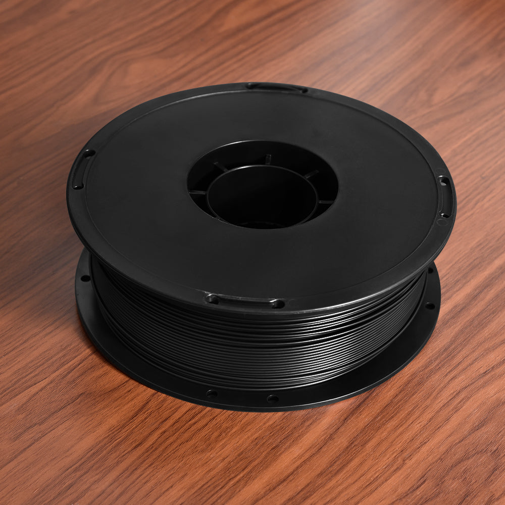 BIQU Panda CF-Wrapped Nylon (PA) — 1kg Black — on desk