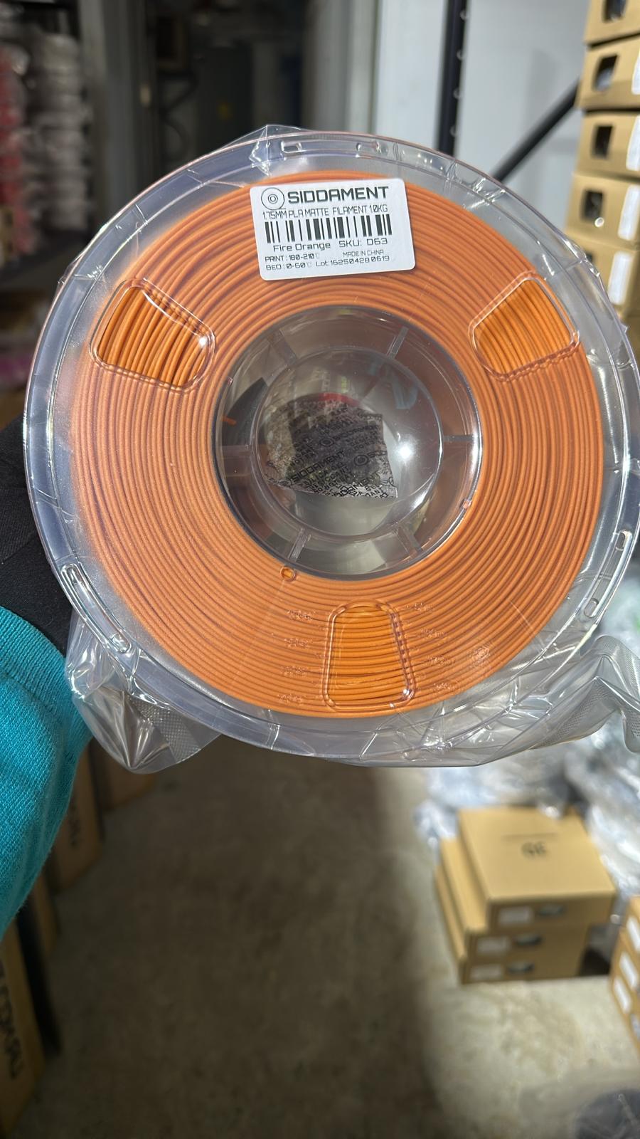 Matte Fire Orange PLA