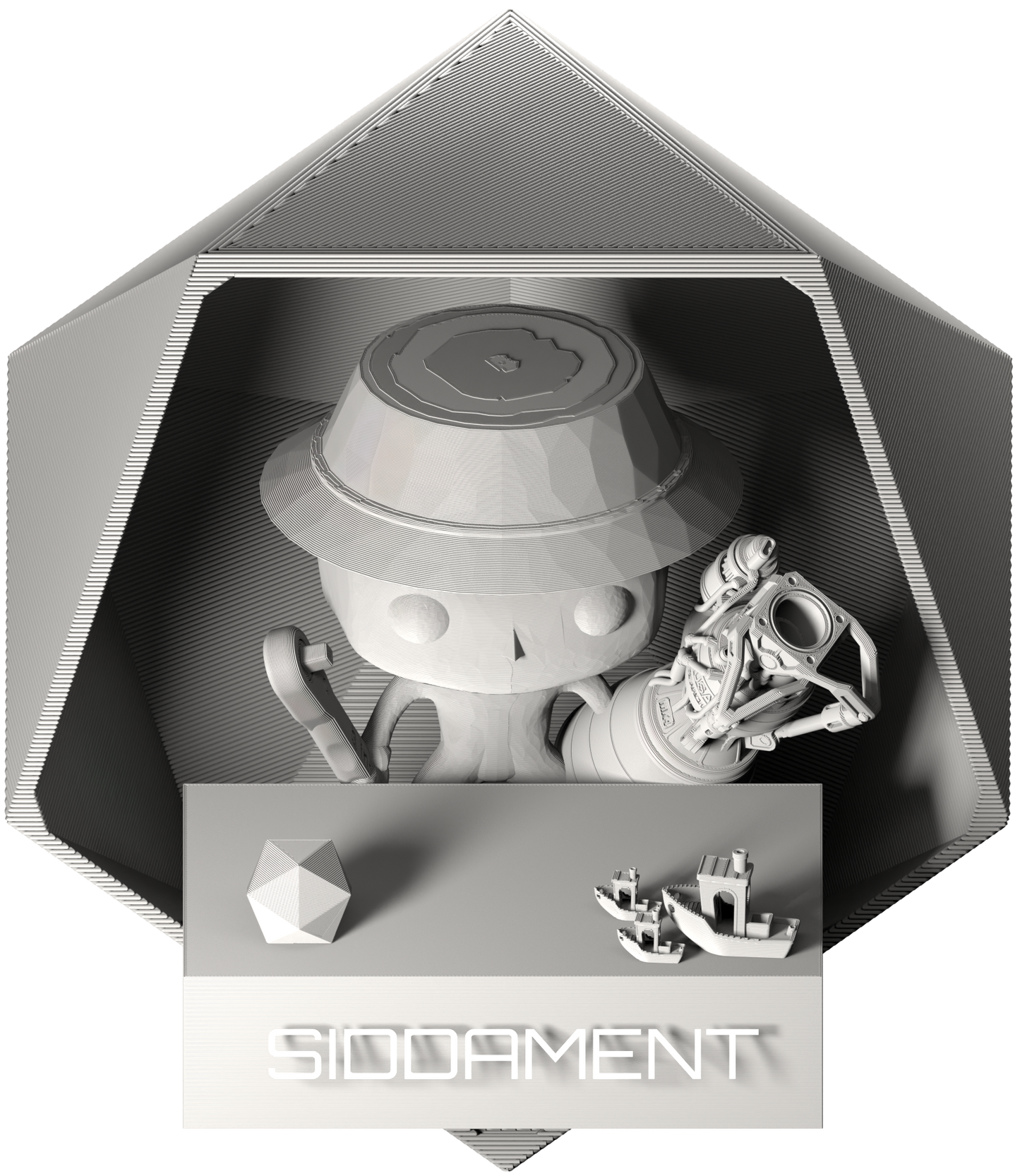 Matte Light Grey PLA V2