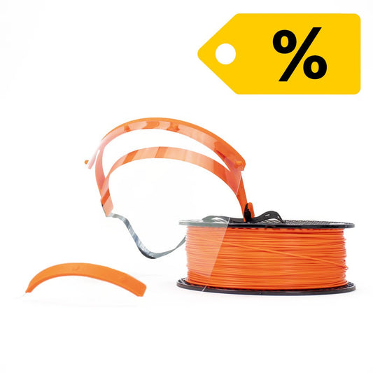Prusament PETG Orange for PPE 1kg (Clearance)