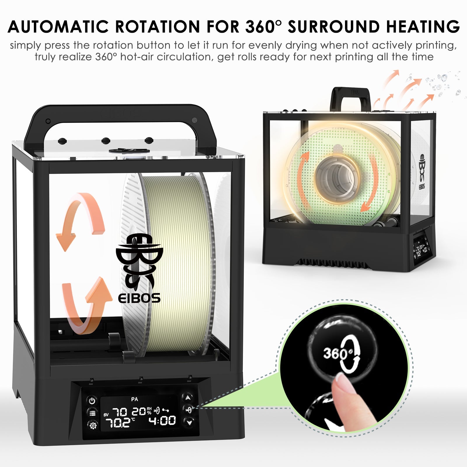 EIBOS Polyphemus Filament Dryer