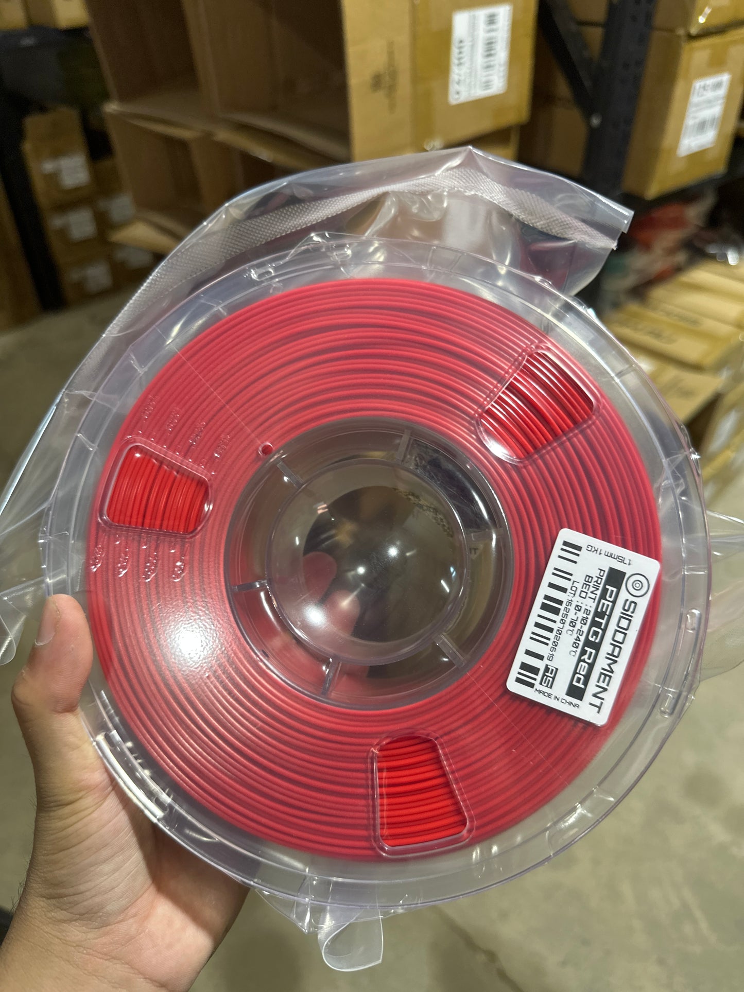 Red PETG