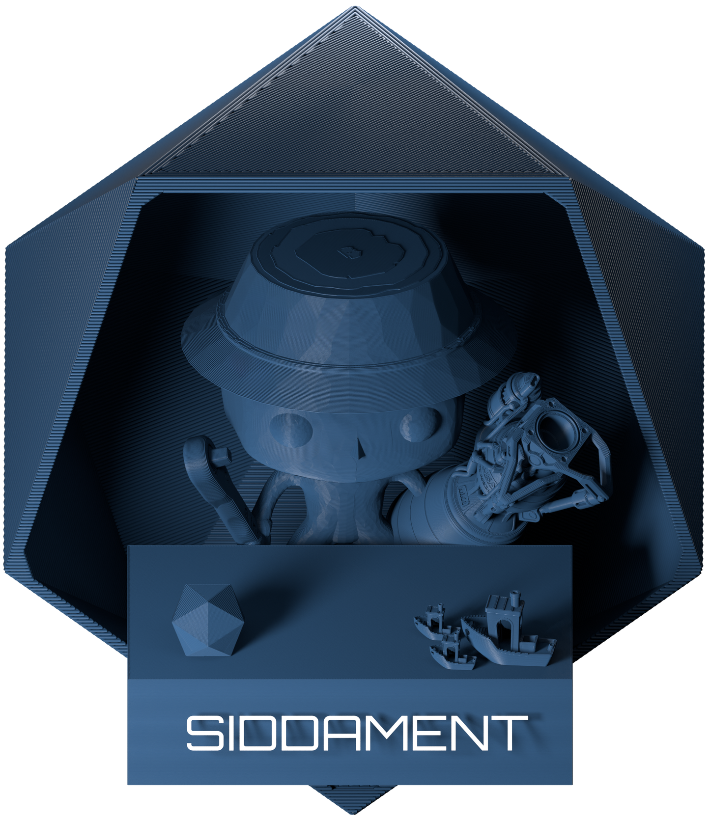 Matte Ox Blue PLA V2