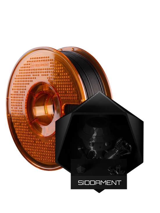 Black ABS V2 on the orange Ultralline spool