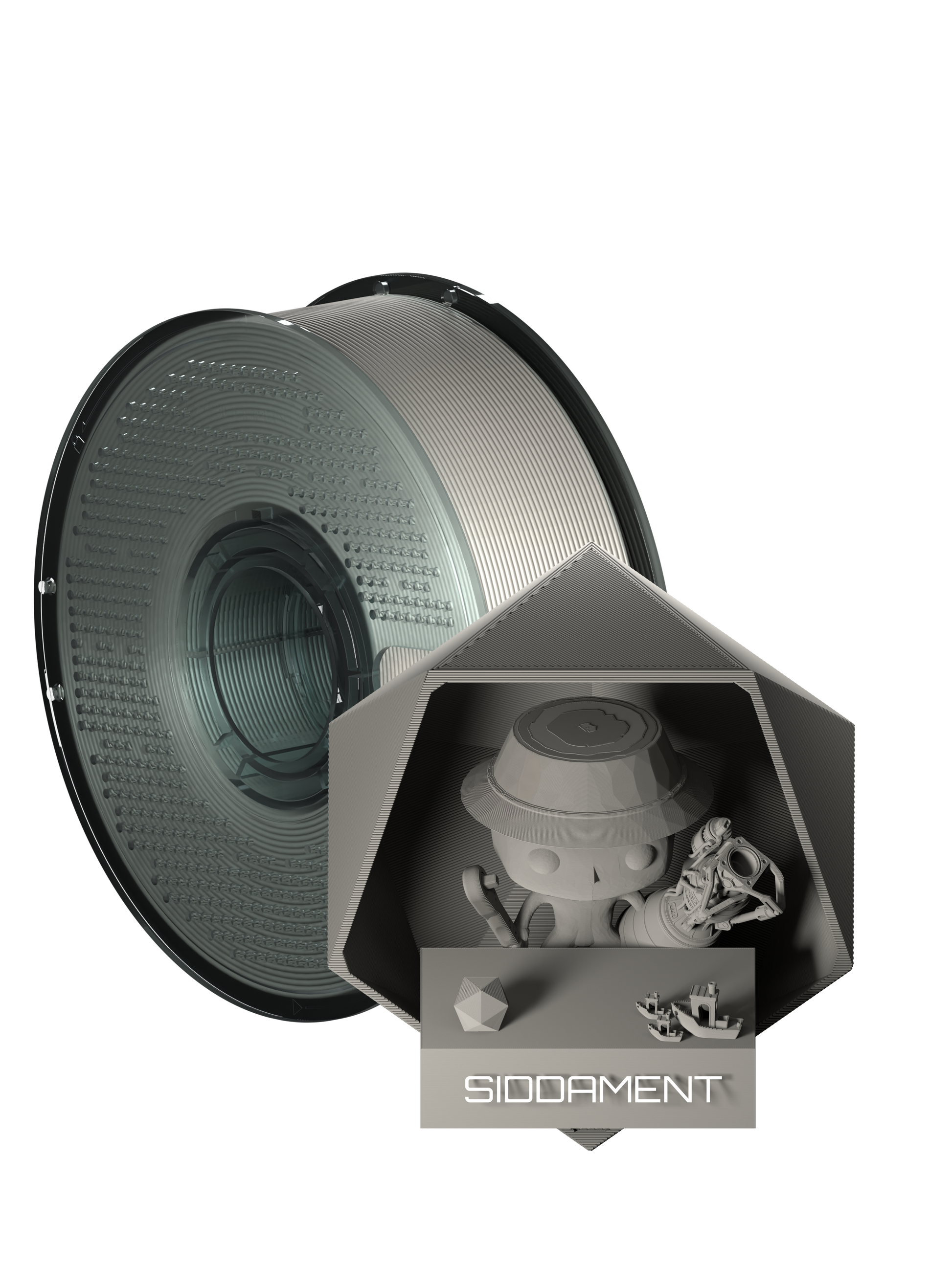 Matte Cement PLA V2