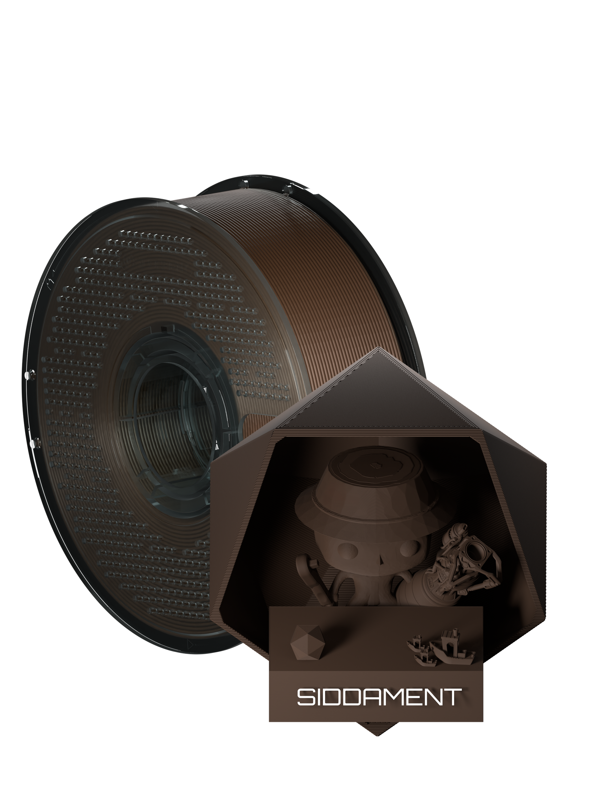 Matte Chocolate PLA V2