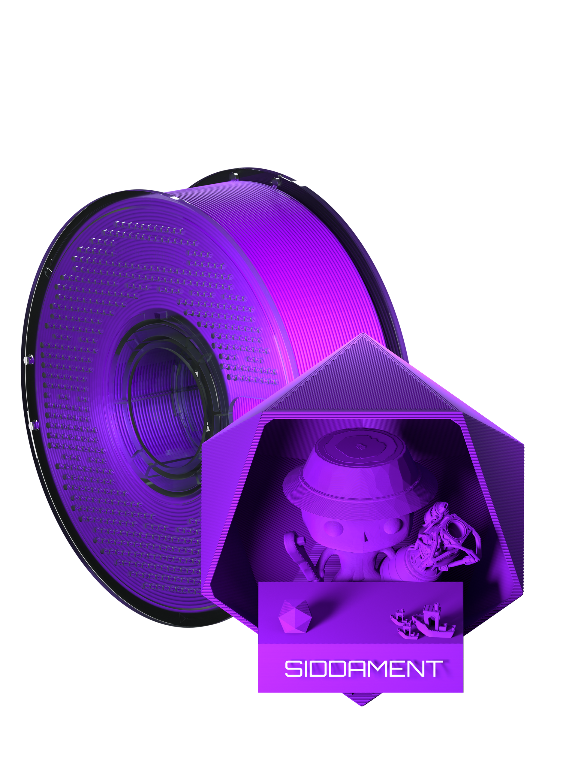Matte Deep Violet PLA V2