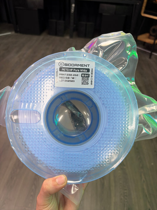 (blue purple tinge) Pure White PETG HF V2