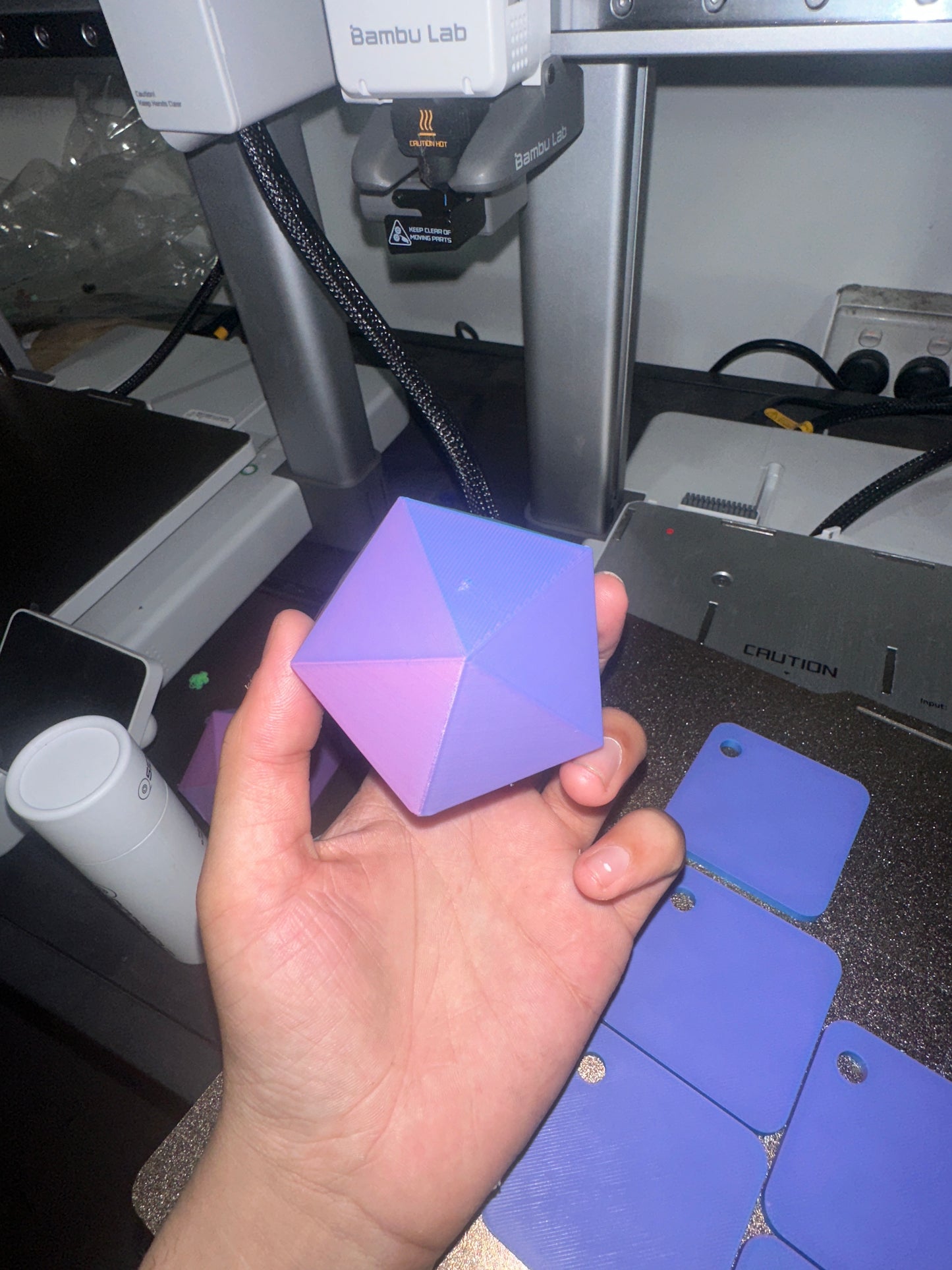 Matte Dualcolour Red/Blue PLA